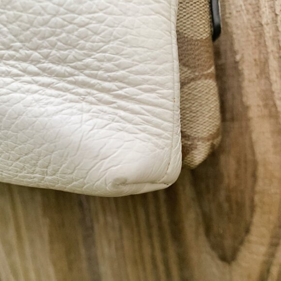 Coach Mia Crossbody Handbag in Leather & Signature Canvas - Picture 15 of 16